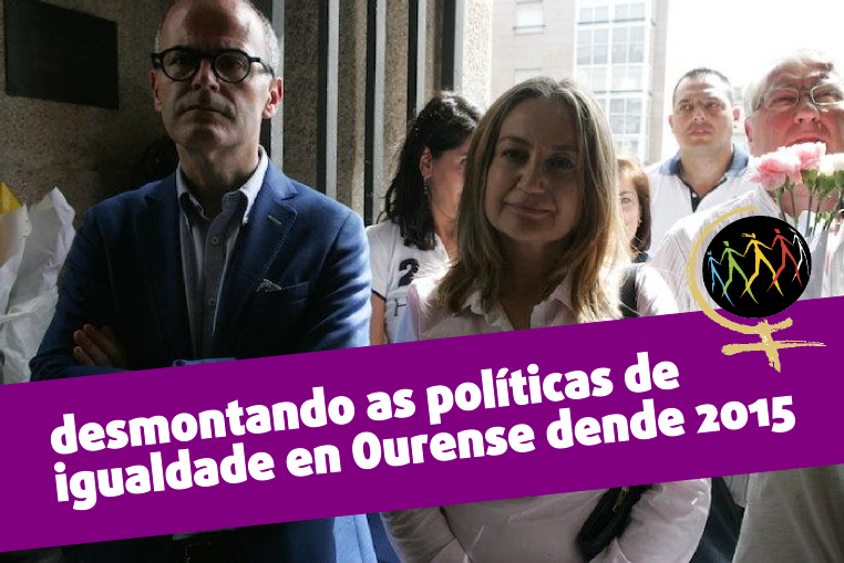 Alcalde de Ourense e Concellala de Igualdade